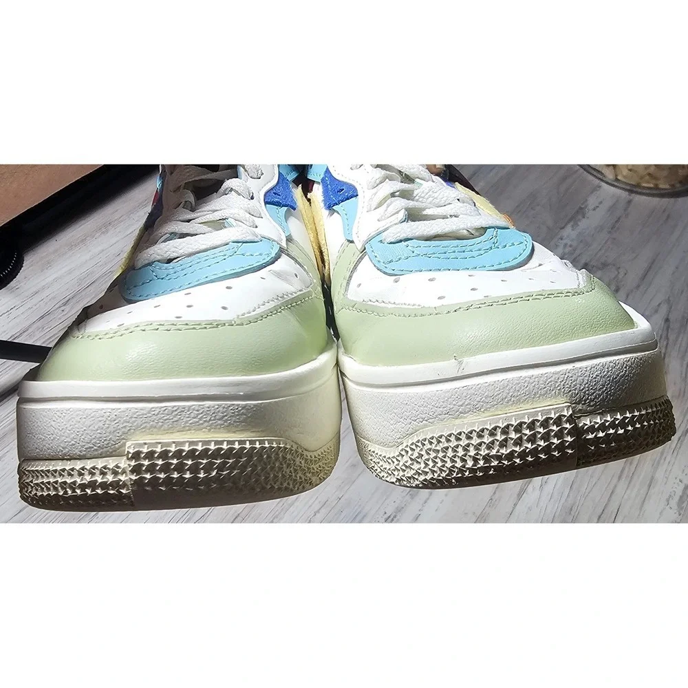 Nike Air Force 1 Pixel SE‎ Patchwork Multiclr DO6719-100 Wm7.5 Pastel Suede Lthr